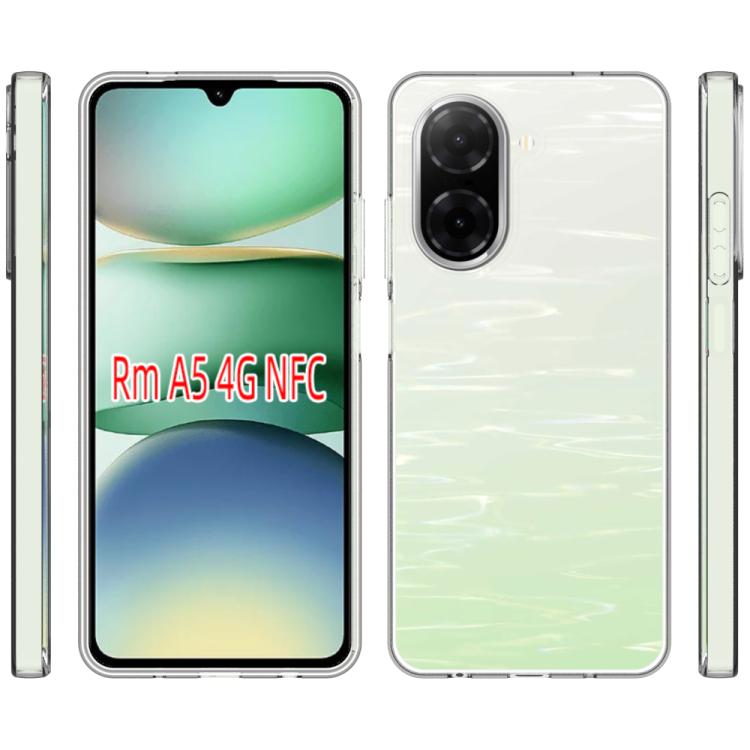 For Redmi A5 4G 173.3mm Waterproof Texture TPU Phone Case - Transparent