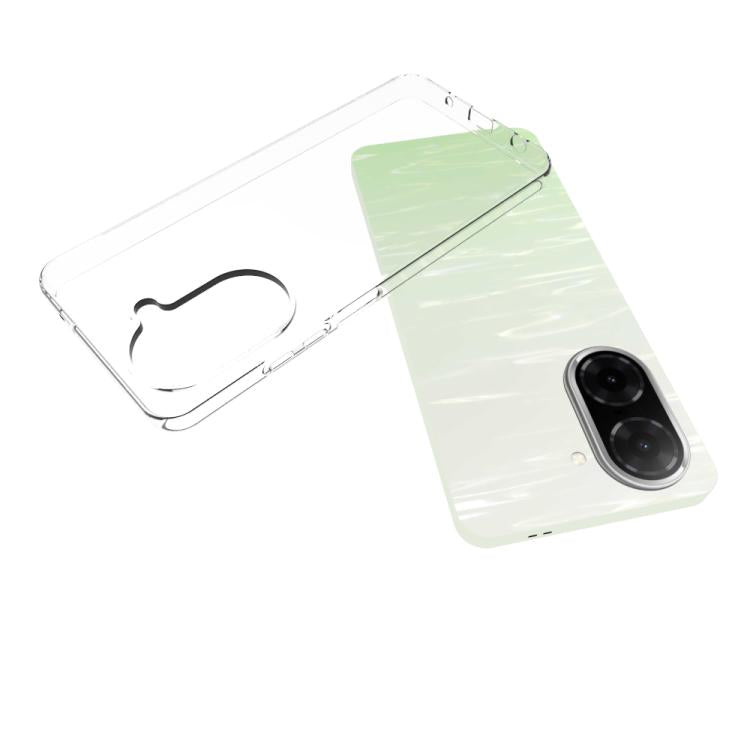 For Redmi A5 4G 173.3mm Waterproof Texture TPU Phone Case - Transparent