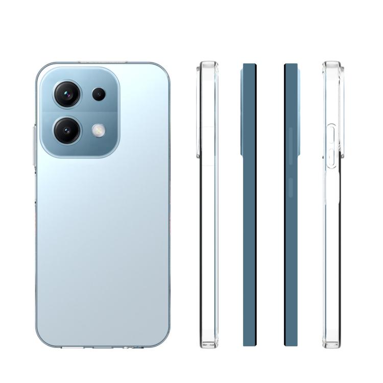 For Redmi 15C 5G / 4G EU 173mm Waterproof Texture TPU Phone Case - Transparent
