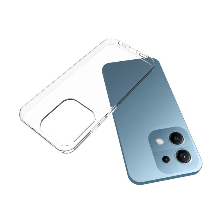 For Redmi 15C 5G / 4G EU 173mm Waterproof Texture TPU Phone Case - Transparent