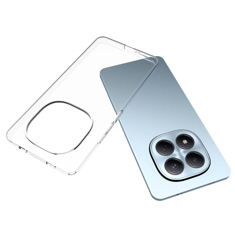 For Redmi Note 15 Pro 4G 163.2mm Waterproof Texture TPU Phone Case - Transparent