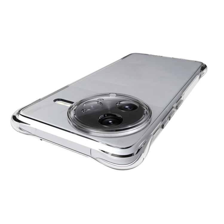 For Redmi K80 Pro Shockproof Non-slip Thickening TPU Phone Case - Transparent