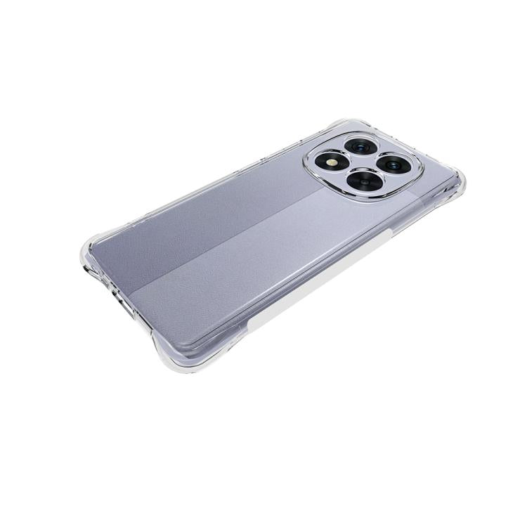 For Redmi Note 14 Pro 4G Shockproof Non-slip Thickening TPU Phone Case - Transparent