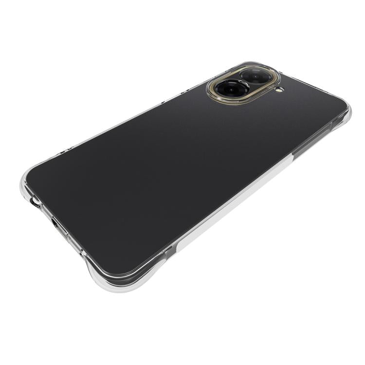 For Redmi A5 4G 171.7mm / Poco C71 Shockproof Non-slip Thickening TPU Phone Case - Transparent