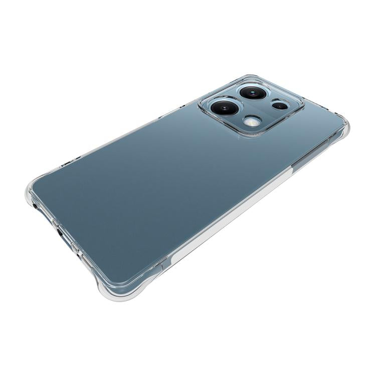 For Redmi Note 14S 4G Shockproof Non-slip Thickening TPU Phone Case - Transparent