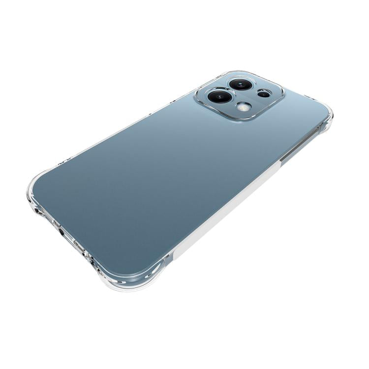 For Redmi 15C 5G/4G EU 173mm/Poco C85 5G Shockproof Non-slip Thickening TPU Phone Case - Transparent