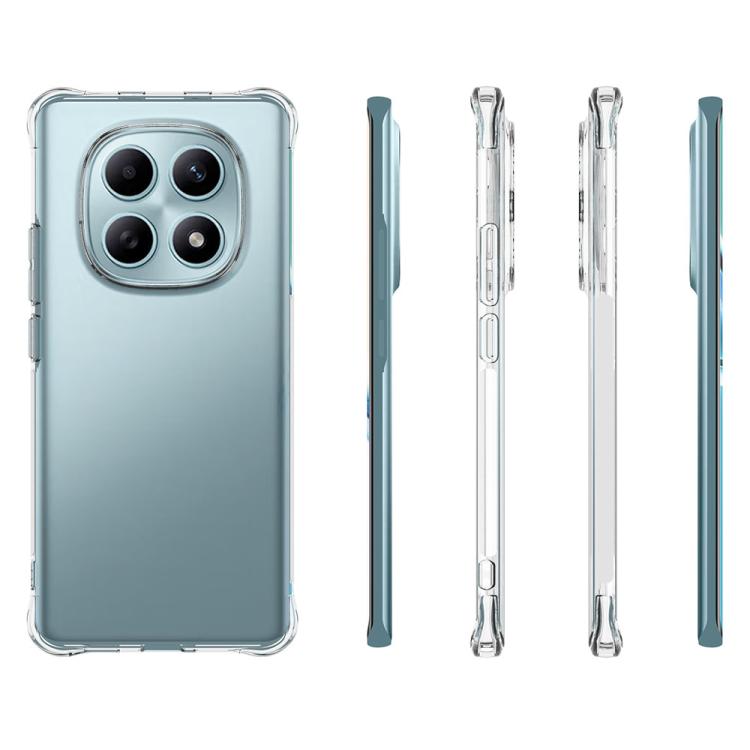For Redmi Note 15 5G / 4G Global 164mm Shockproof Non-slip Thickening TPU Phone Case - Transparent