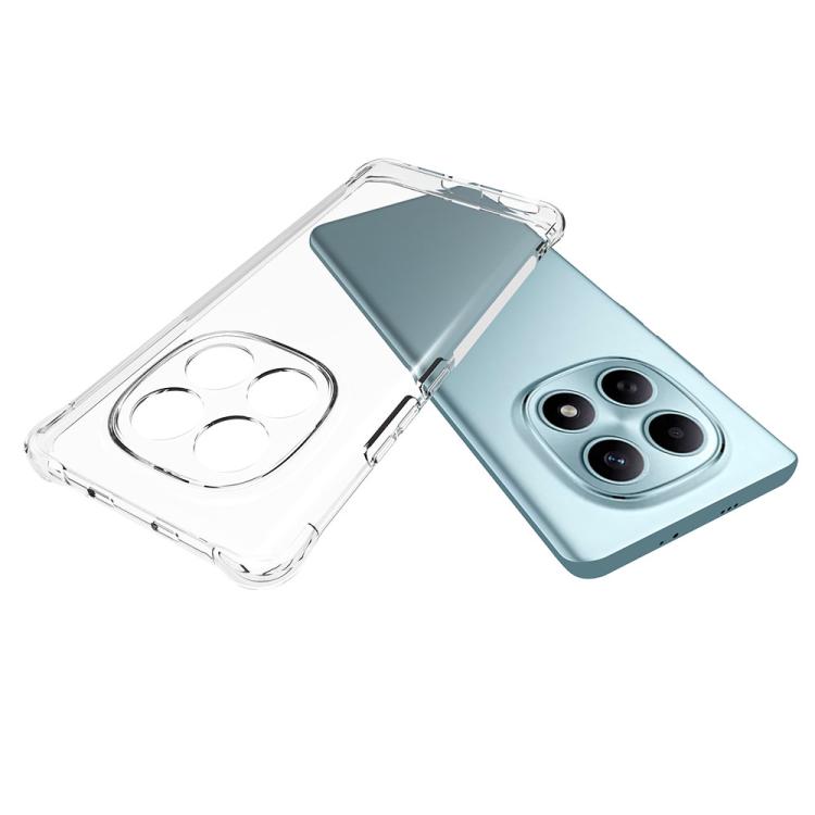 For Redmi Note 15 5G / 4G Global 164mm Shockproof Non-slip Thickening TPU Phone Case - Transparent
