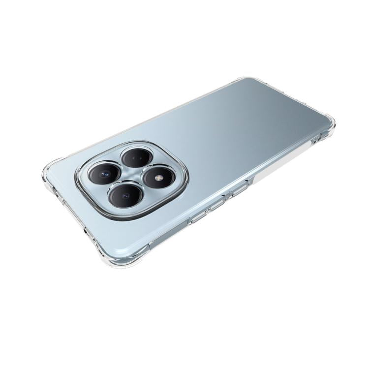 For Redmi Note 15 Pro 4G 163.2mm Shockproof Non-slip Thickening TPU Phone Case - Transparent
