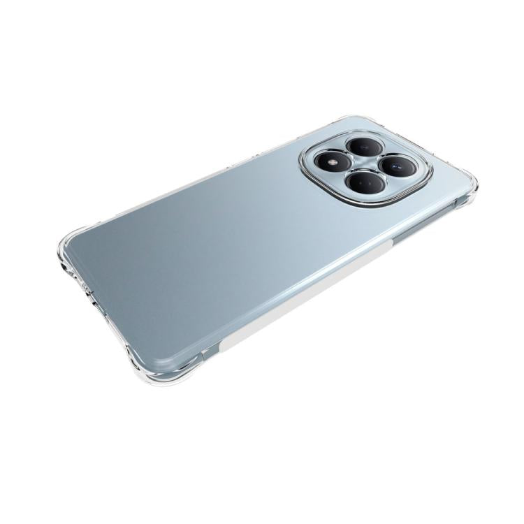For Redmi Note 15 Pro 4G 163.2mm Shockproof Non-slip Thickening TPU Phone Case - Transparent