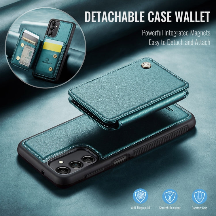 For Samsung Galaxy A14 4G / 5G JEEHOOD J05 Business Magnetic Style RFID Leather Phone Case