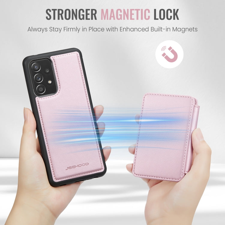 For Samsung Galaxy A23 JEEHOOD J05 Business Magnetic Style RFID Leather Phone Case