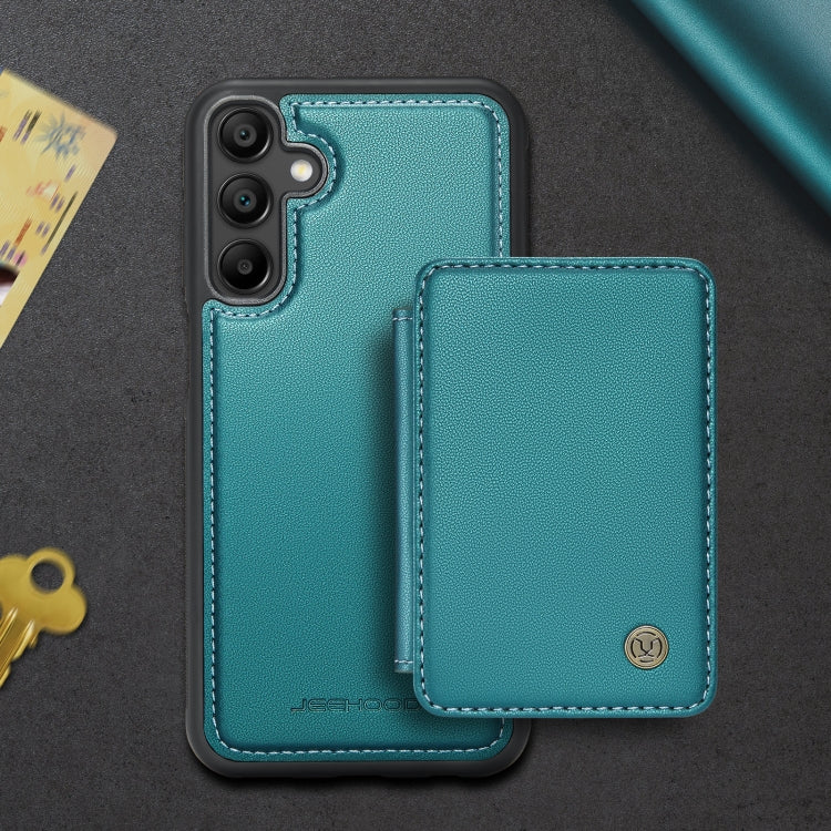 For Samsung Galaxy A16 5G JEEHOOD J05 Business Magnetic Style RFID Leather Phone Case