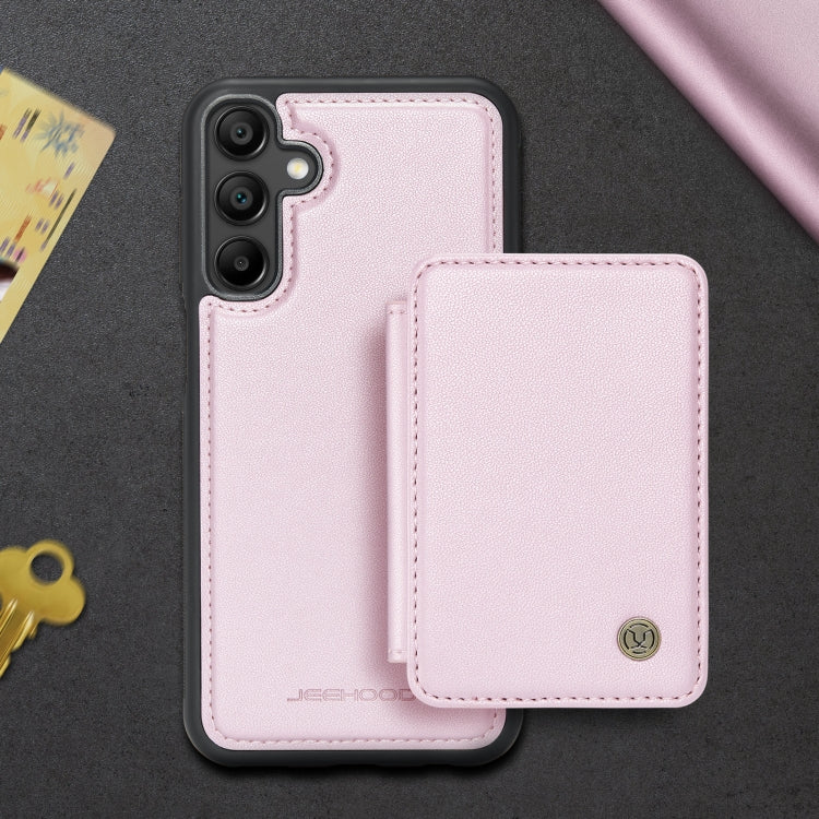For Samsung Galaxy A16 5G JEEHOOD J05 Business Magnetic Style RFID Leather Phone Case