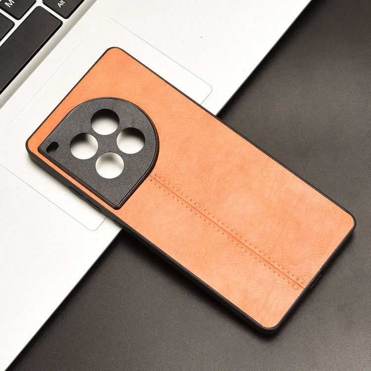 For OnePlus Ace 3 Pro Cow Pattern Sewing Card Bag Phone Case