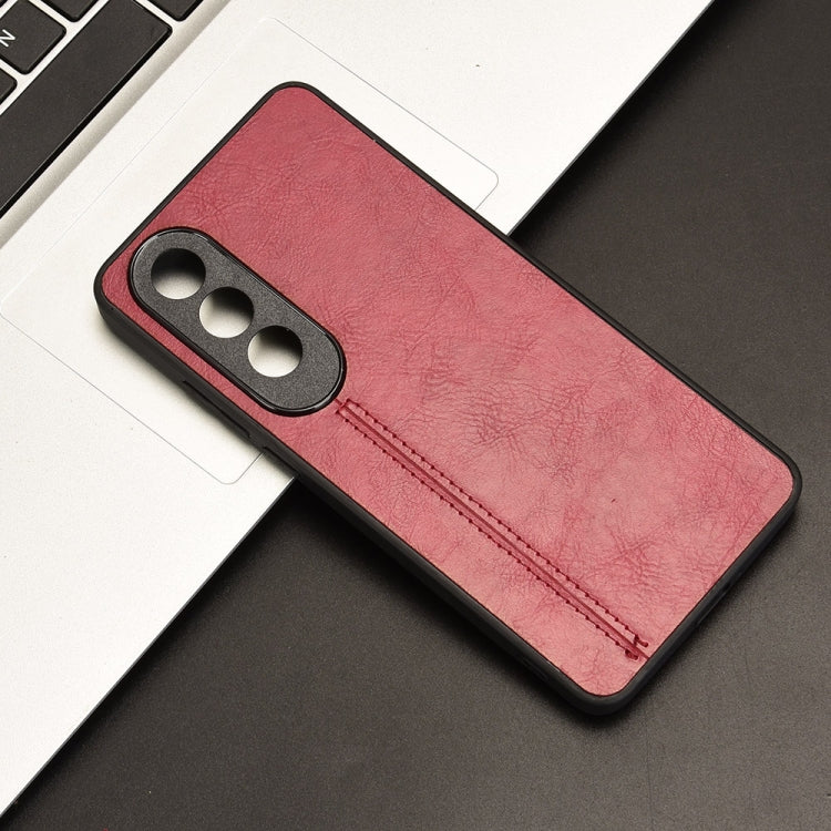 For OnePlus Nord CE4 5G Cow Pattern Sewing Card Bag Phone Case