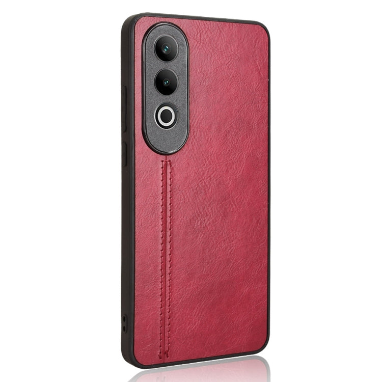For OnePlus Nord CE4 5G Cow Pattern Sewing Card Bag Phone Case