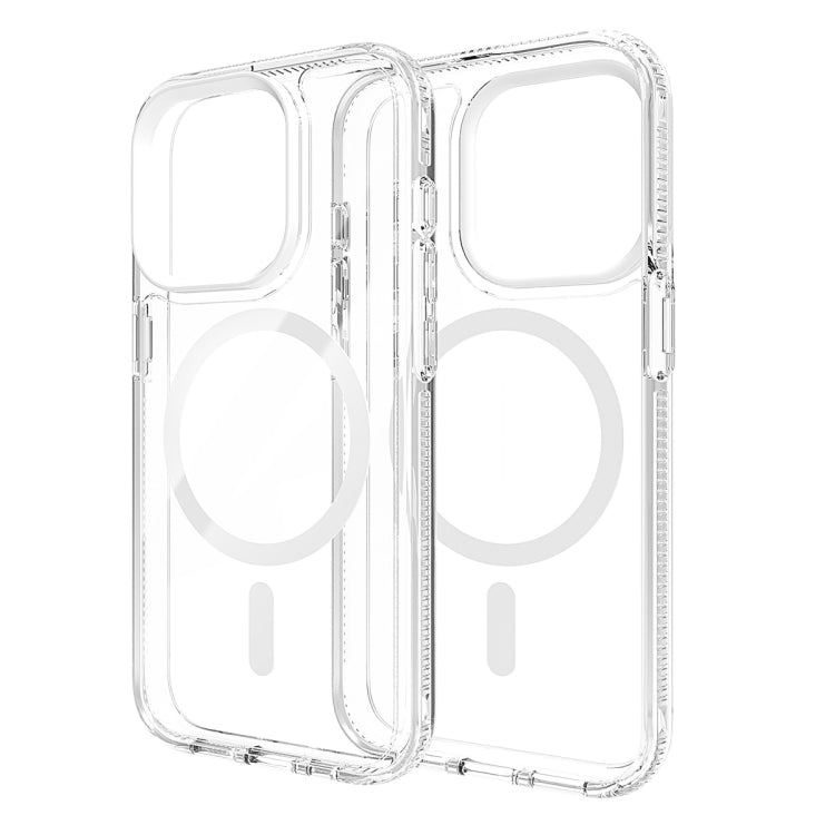 For iPhone 15 Pro Max Lens Protection Frame MagSafe Phone Case
