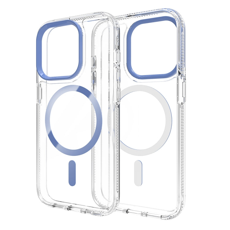 For iPhone 15 Lens Protection Frame MagSafe Phone Case