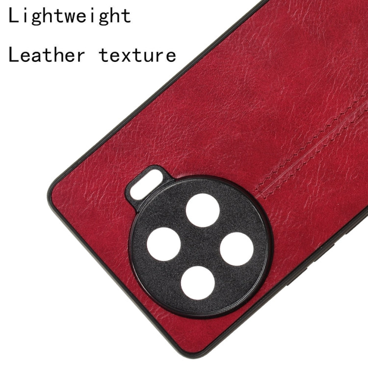 For Tecno Spark 20 Pro+ 4G Cow Pattern Sewing Card Bag Phone Case