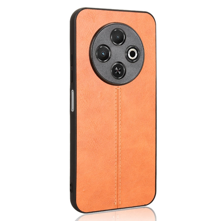 For Tecno Spark 30C Cow Pattern Sewing Card Bag Phone Case