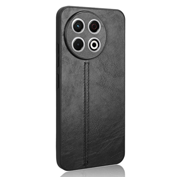 For Tecno Spark 30 Pro 4G Cow Pattern Sewing Card Bag Phone Case