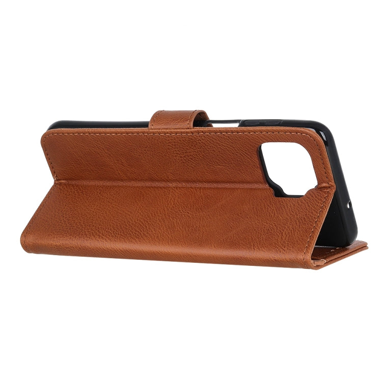 For Motorola Moto G 5G Plus KHAZNEH Cowhide Texture Horizontal Flip Leather Case with Holder & Card Slots & Wallet