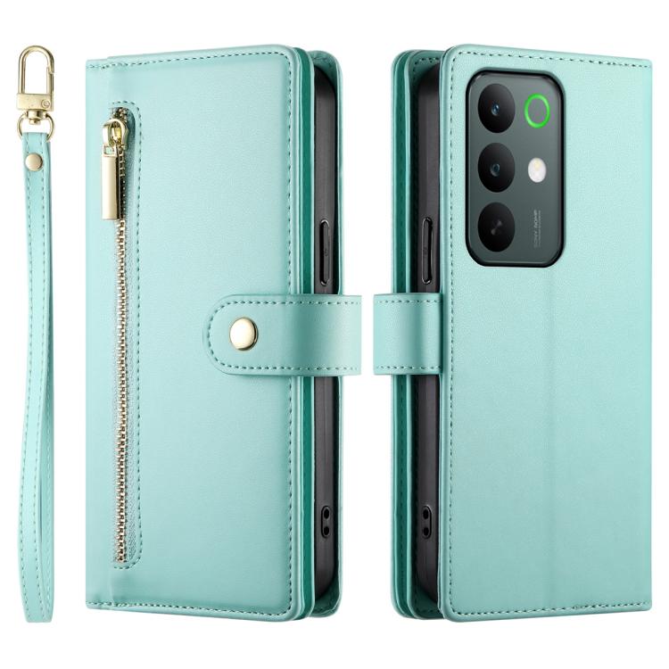 For Realme C85 5G / Realme 15x 5G Nine Card-slot Zipper Wallet Bag Leather Phone Case