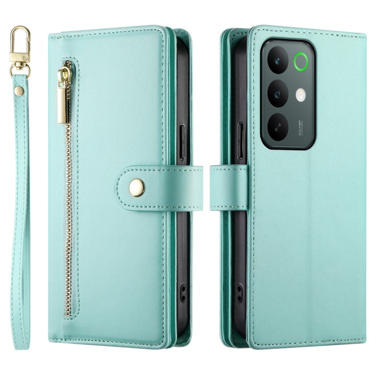 For Realme C85 Pro 4G Nine Card-slot Zipper Wallet Bag Leather Phone Case