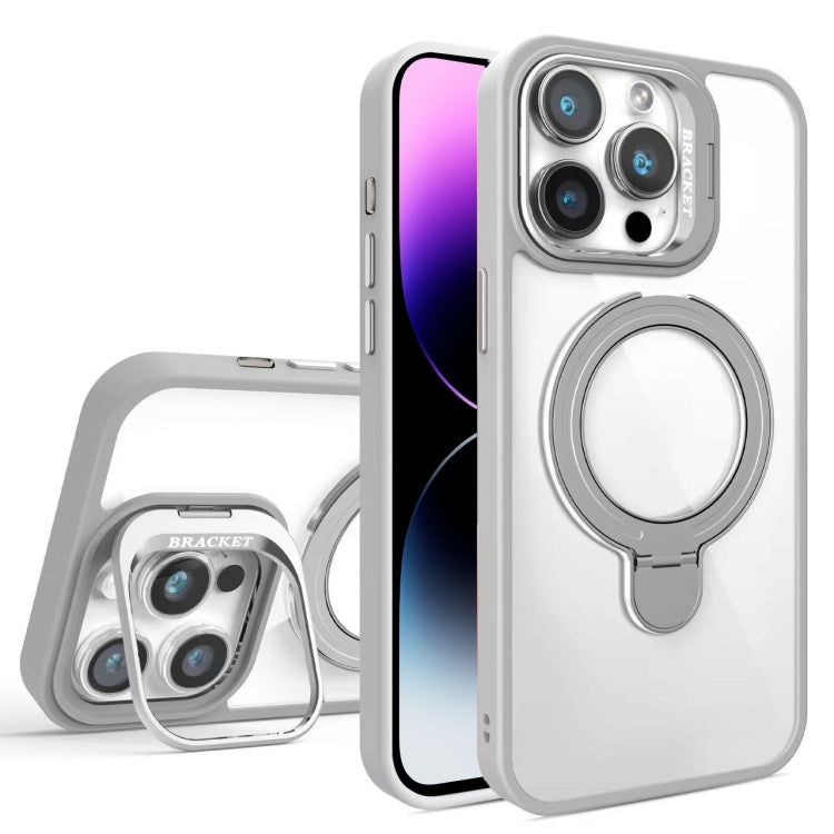 For iPhone 14 Pro Max Lens Protection & Ring Bracket MagSafe Phone Case