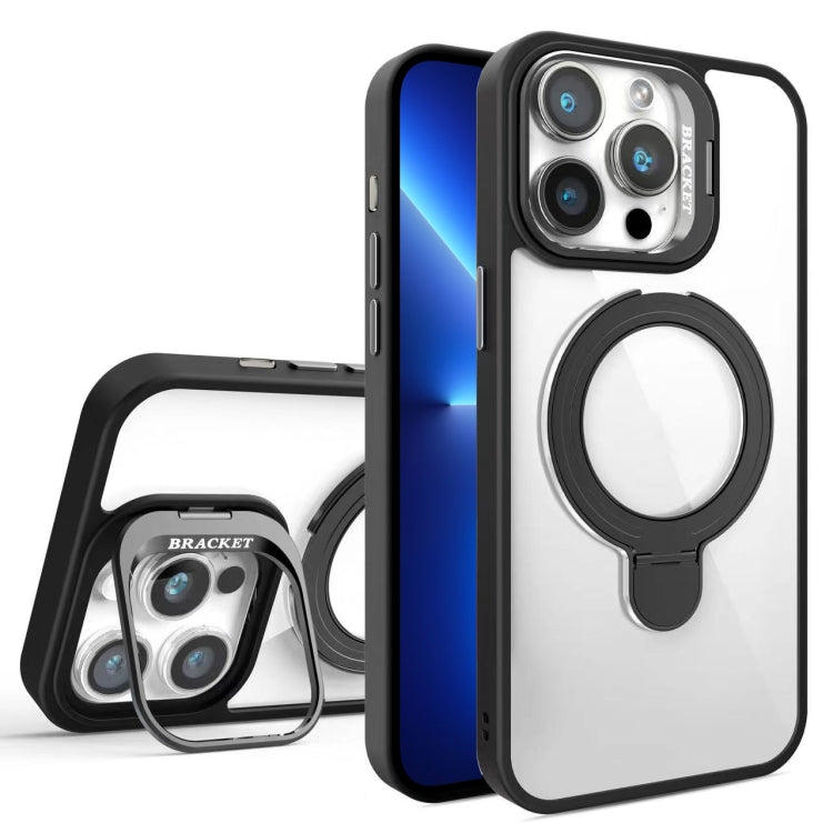 For iPhone 13 Pro Lens Protection & Ring Bracket MagSafe Phone Case
