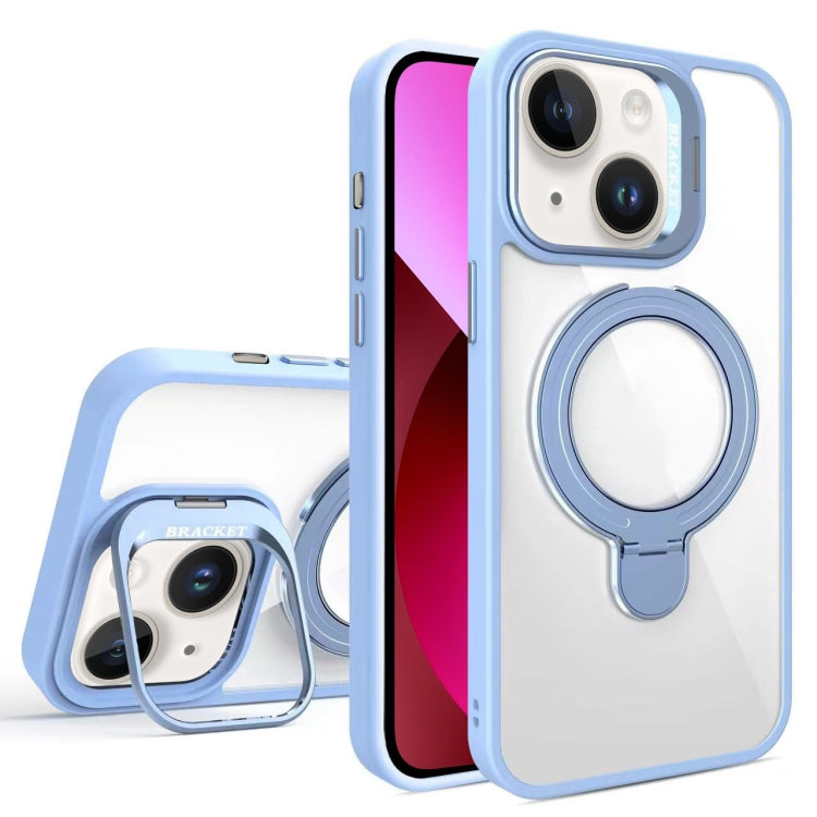For iPhone 13 Lens Protection & Ring Bracket MagSafe Phone Case