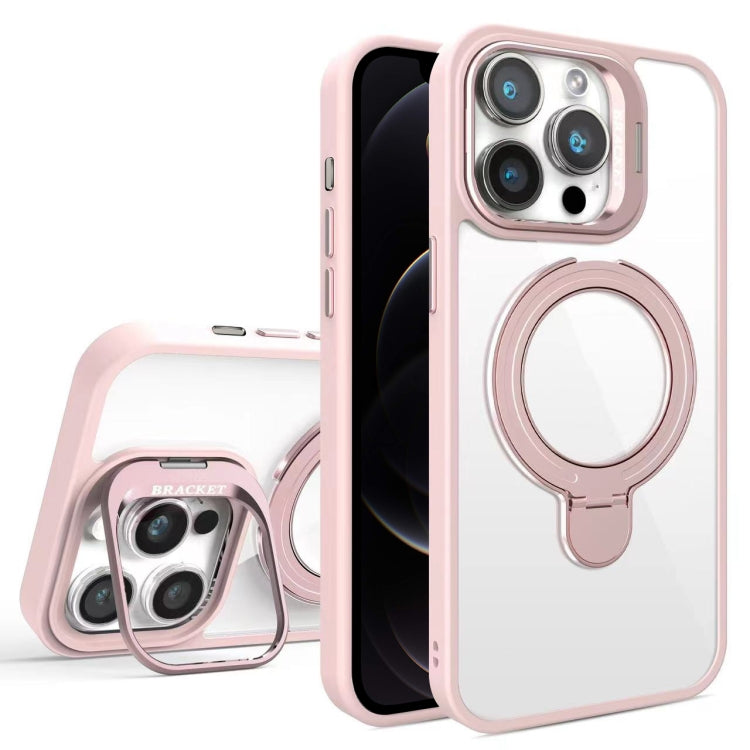 For iPhone 12 Pro Max Lens Protection & Ring Bracket MagSafe Phone Case