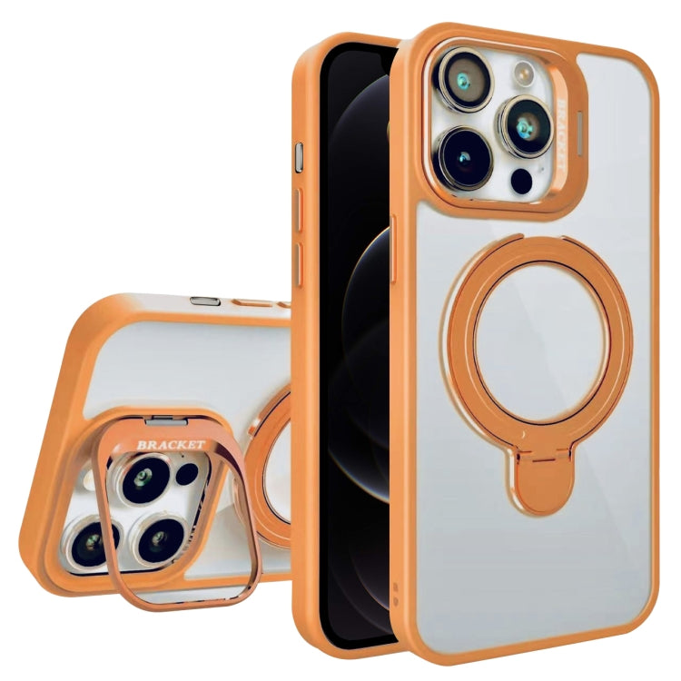 For iPhone 12 Pro Max Lens Protection & Ring Bracket MagSafe Phone Case