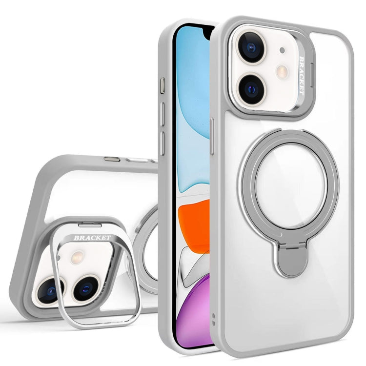 For iPhone 11 Lens Protection & Ring Bracket MagSafe Phone Case