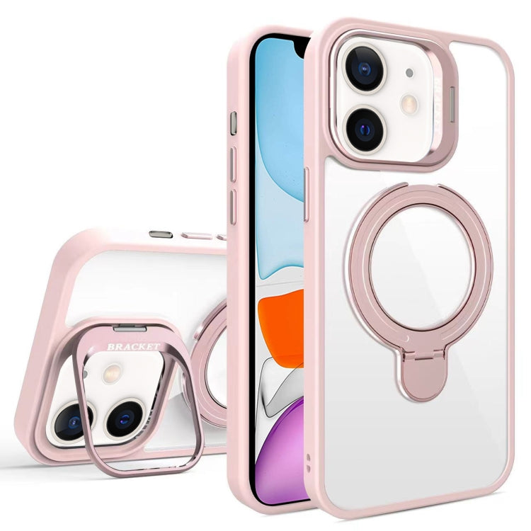 For iPhone 11 Lens Protection & Ring Bracket MagSafe Phone Case