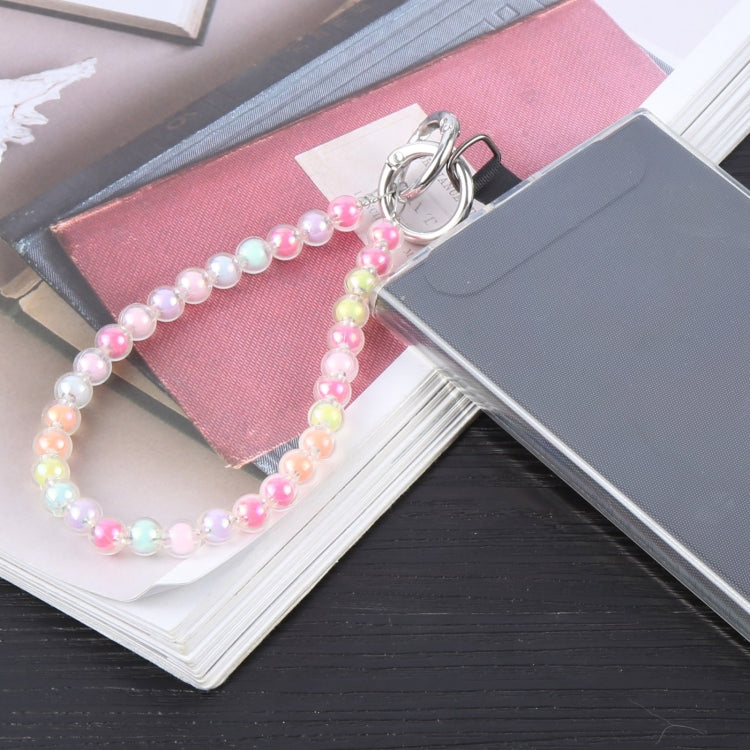 Mobile Phone Anti-lost Dazzling Clear Colorful Short Bead Chain