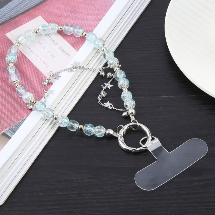 Mobile Phone Anti-lost Dazzling Color Star Short Bead Chain