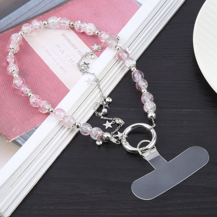 Mobile Phone Anti-lost Dazzling Color Star Short Bead Chain