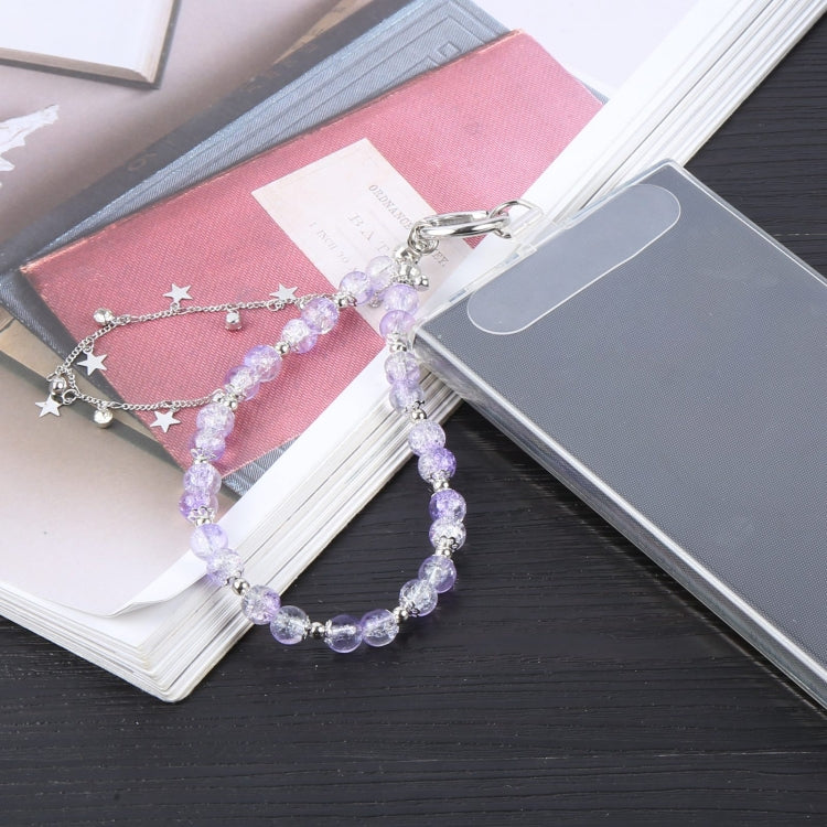 Mobile Phone Anti-lost Dazzling Color Star Short Bead Chain