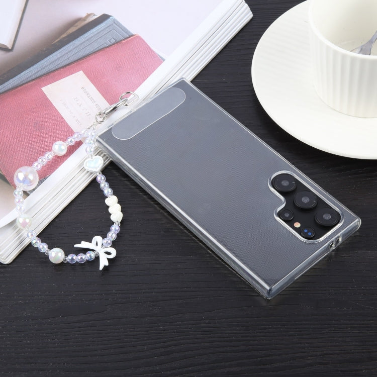 Mobile Phone Anti-lost Dazzling Colorful Pearls Short Bead Chain