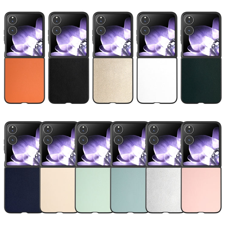 For Xiaomi Mix Flip PU Leather Black Frame Full Coverage Phone Case