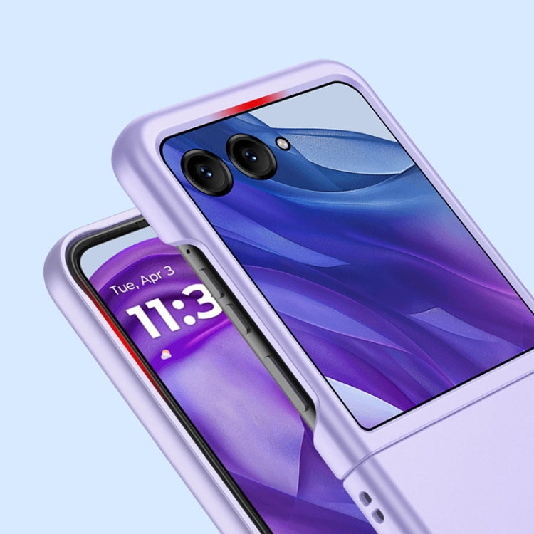 For Motorola Razr 50 Ultra / 60 / 70+ Fuel Injection PC Skin Feel Phone Case