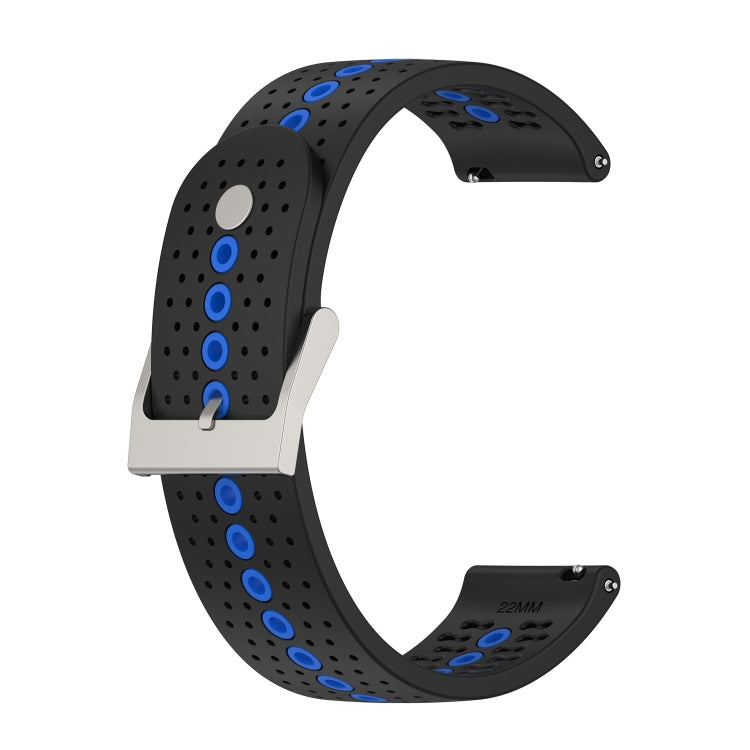 For Suunto Run / Race S Colorful Hole Silicone Watch Band