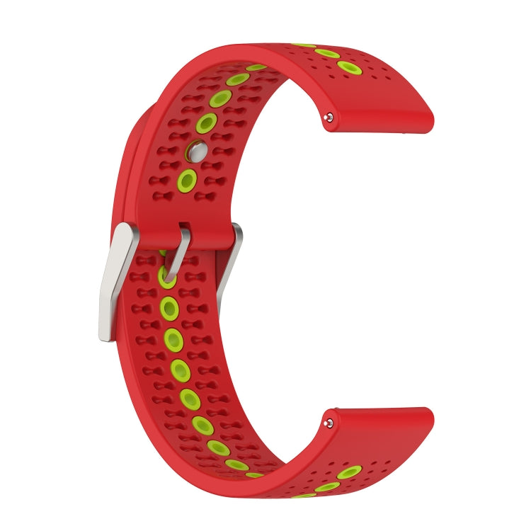For Suunto Run / Race S Colorful Hole Silicone Watch Band
