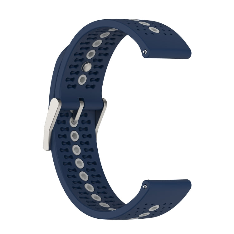 For Suunto Run / Race S Colorful Hole Silicone Watch Band