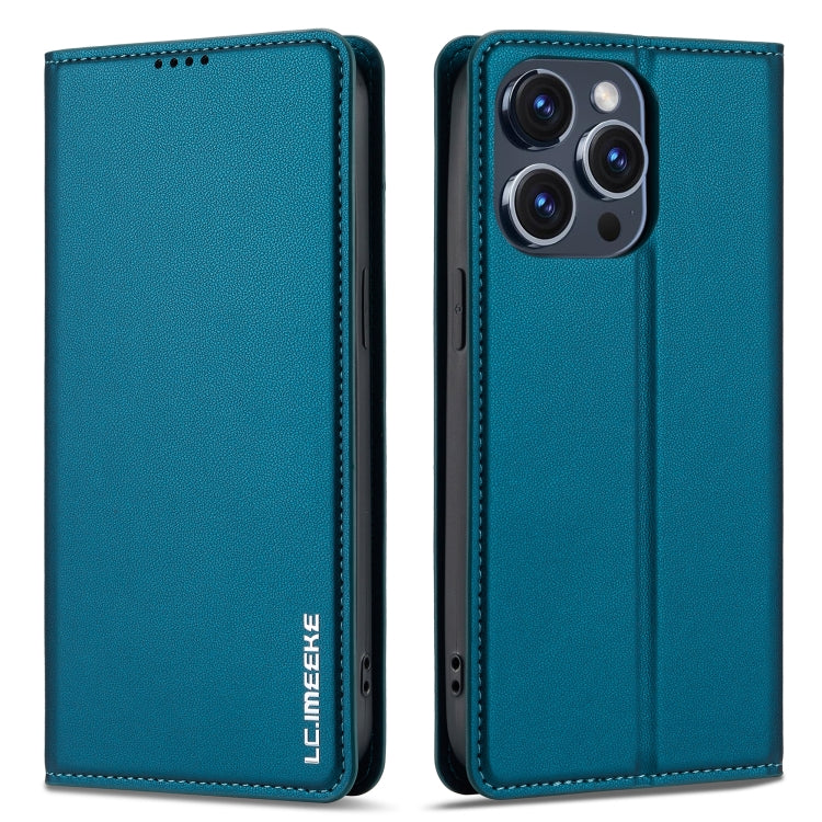 For iPhone 14 Pro Max LC.IMEEKE L1 Series Frosted Fine Texture PU Phone Case