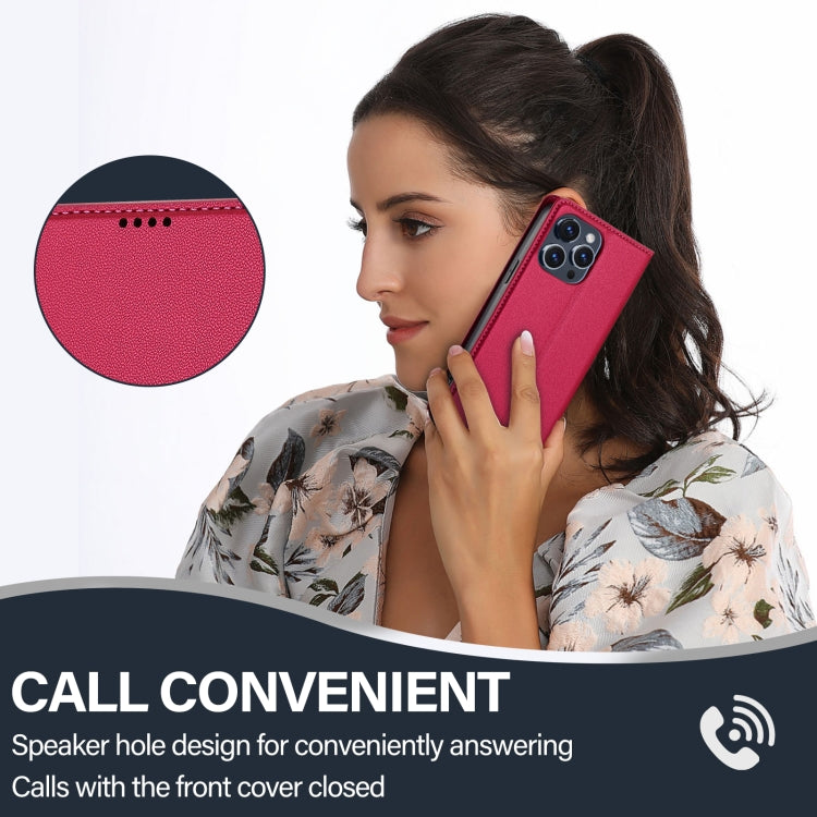 For iPhone 14 Pro Max LC.IMEEKE L1 Series Frosted Fine Texture PU Phone Case