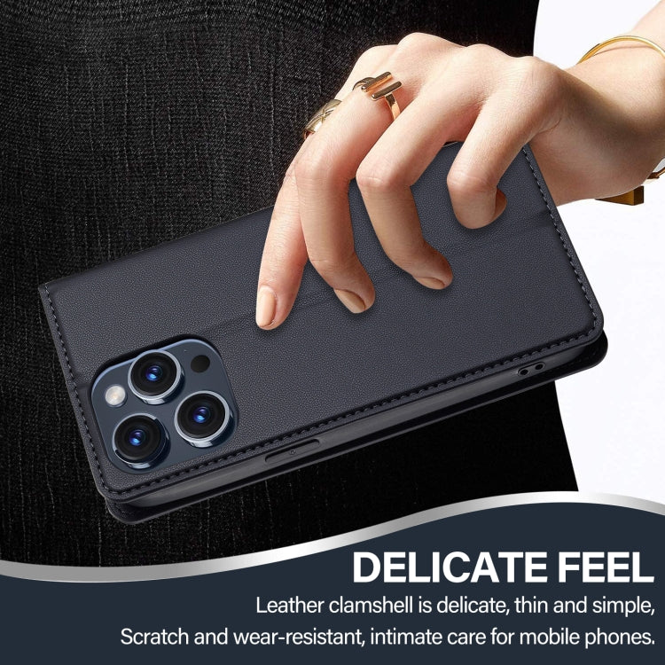 For iPhone 14 Pro LC.IMEEKE L1 Series Frosted Fine Texture PU Phone Case