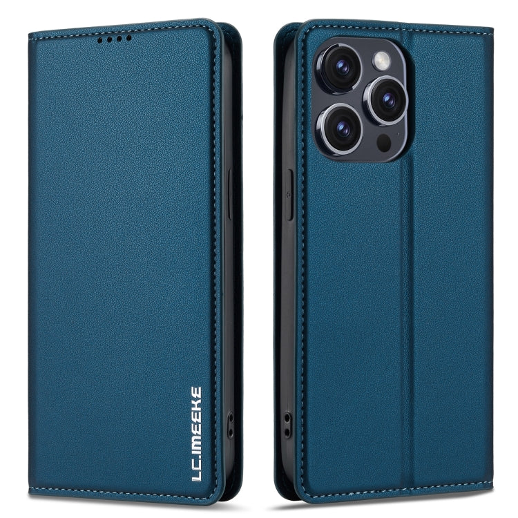 For iPhone 14 Pro LC.IMEEKE L1 Series Frosted Fine Texture PU Phone Case